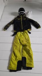 Skipak Crivit 146 met gratis broek! Zwart geel, Overige merken, Gebruikt, 100 tot 140 cm, Ophalen of Verzenden