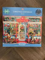 Puzzel Gibsons: Christmas emporium G6328, Ophalen of Verzenden, 500 t/m 1500 stukjes, Zo goed als nieuw, Legpuzzel