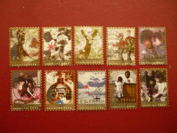 2004 Goede doelen Decemberzegels gestempeld NVPH 2306-2315 beschikbaar voor biedingen