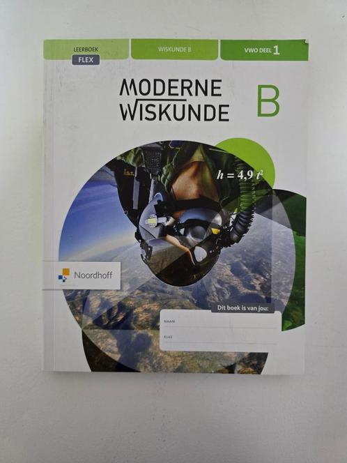 Moderne Wiskunde B, VWO deel 1 Leerboek FLEX 12e editie, Boeken, Schoolboeken, Nieuw, Wiskunde B, VWO, Ophalen of Verzenden