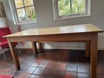 Eiken kloostertafel ca. 165 x 90 cm, Huis en Inrichting, Tafels | Eettafels, Ophalen, Eikenhout, 50 tot 100 cm, Zo goed als nieuw