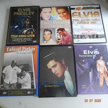 10 Elvis Presley dvd's beschikbaar voor biedingen