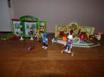Playmobil bloemenwinkel 5639 + Playmobil kruidenier 9403, Ophalen of Verzenden, Zo goed als nieuw, Complete set