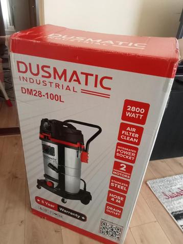 Dusmatic DM28-100L  ındustrıal Stofzuiger(nieuw) beschikbaar voor biedingen
