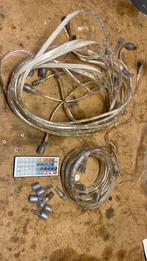 Led verlichting strips koppelbaar met afstandsbed. Voeding, Huis en Inrichting, Lampen | Overige, Ophalen of Verzenden, Gebruikt