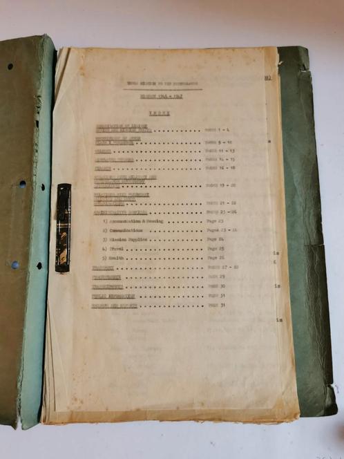 UNRRA mission Netherlands 1945-1947 [D.P. Kampen holocaust], Verzamelen, Militaria | Tweede Wereldoorlog, Boek of Tijdschrift