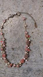 ketting roze en ab stras Wings, Overige materialen, Gebruikt, Verzenden, Met strass