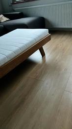 Houten bed met nieuw matras 175x70, Huis en Inrichting, Ophalen, 190 cm of minder, Zo goed als nieuw, Eenpersoons