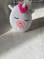 Squishmallow eenhoorn, Ophalen of Verzenden, Zo goed als nieuw, Overige typen