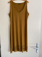 Slipdress onderjurk mosterd DiDI XL, Verzenden, Zo goed als nieuw, Maat 46/48 (XL) of groter, Onder de knie