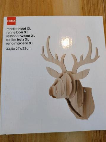 Houten bouwpakket hert xl, Hema, nieuw  beschikbaar voor biedingen