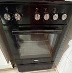 Net fornuis met oven en  inductie plaat, Zo goed als nieuw, Inductie, 85 tot 90 cm, 4 kookzones