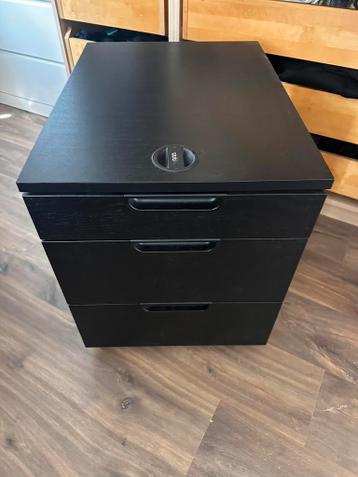 Zwart ikea galant ladeblok - afbeelding 2