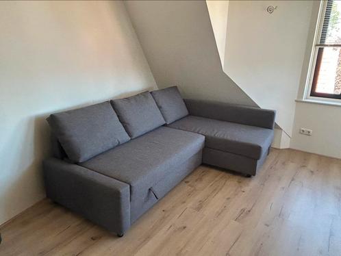 IKEA Hoek Slaapbank Friheten + Topper, Huis en Inrichting, Banken | Complete zithoeken, Zo goed als nieuw, Ophalen
