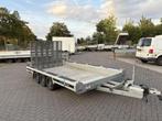 Hulco Machinetransporter 394x180 cm 3500 kg TRIDEM bj 2023, Auto diversen, Aanhangers en Bagagewagens, Gebruikt