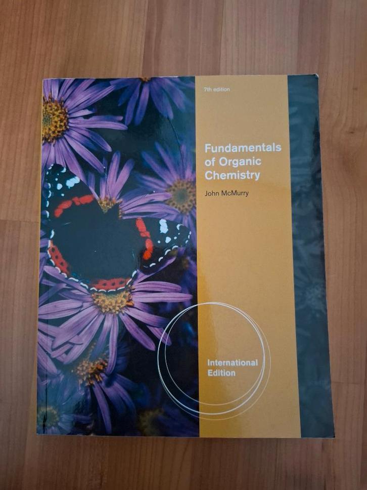 Fundamentals of Organic Chemistry, Boeken, Studieboeken en Cursussen, Zo goed als nieuw, WO, Beta, Ophalen of Verzenden