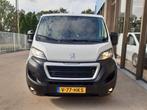 Peugeot Boxer 2.2 BlueHDi 140Pk L1/H1 Premium Airco Navi Cru, Auto's, Voorwielaandrijving, Stof, Gebruikt, 4 cilinders
