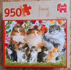 Kattenpuzzel | Franciens Katten Legpuzzel 950 stukjes, Ophalen of Verzenden, 500 t/m 1500 stukjes, Legpuzzel