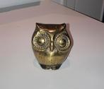 Bronzen uil vintage beeldje, Ophalen of Verzenden, Brons