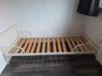 Ikea Minnen meegroeibed + matras, Huis en Inrichting, Ophalen, 90 cm, Eenpersoons, Wit
