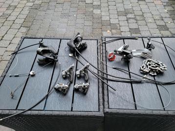 Shimano Deore LX 550 / 650 3x7 groep vintage cult no XT XTR beschikbaar voor biedingen