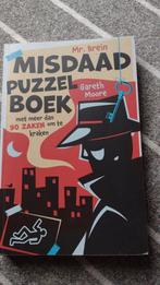 Misdaad Puzzelboek Gareth Moore - Nieuwstaat, Ophalen of Verzenden, Nieuw, Gareth Moore