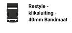 Restyl clicksluiting 40 mm, Ophalen of Verzenden, Nieuw