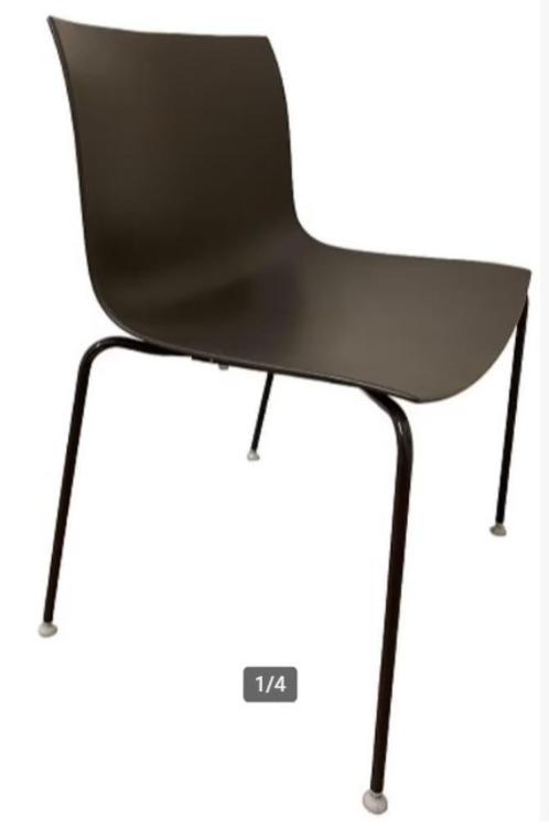 Arper Catifa 46 - Vergaderstoel - Donkerbruin, Huis en Inrichting, Stoelen, Zo goed als nieuw, Bruin, Ophalen of Verzenden