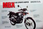Honda MBX 50 MBX50 folder leaflet brommer  *053, Ophalen of Verzenden, Honda