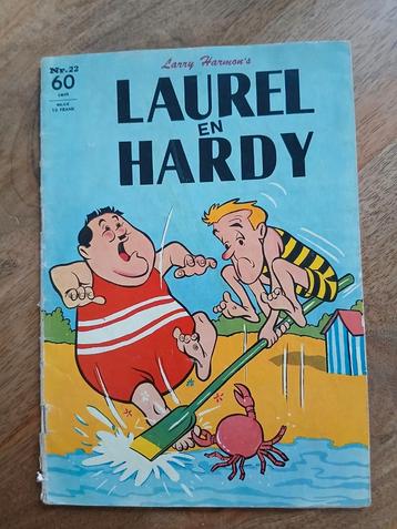 Laurel en Hardy Nr. 22 - Vintage Stripboek beschikbaar voor biedingen