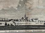 zeeland - Spilman (1745) Het stadje Arnemuiden / Walcheren, Antiek en Kunst, Kunst | Etsen en Gravures, Ophalen of Verzenden