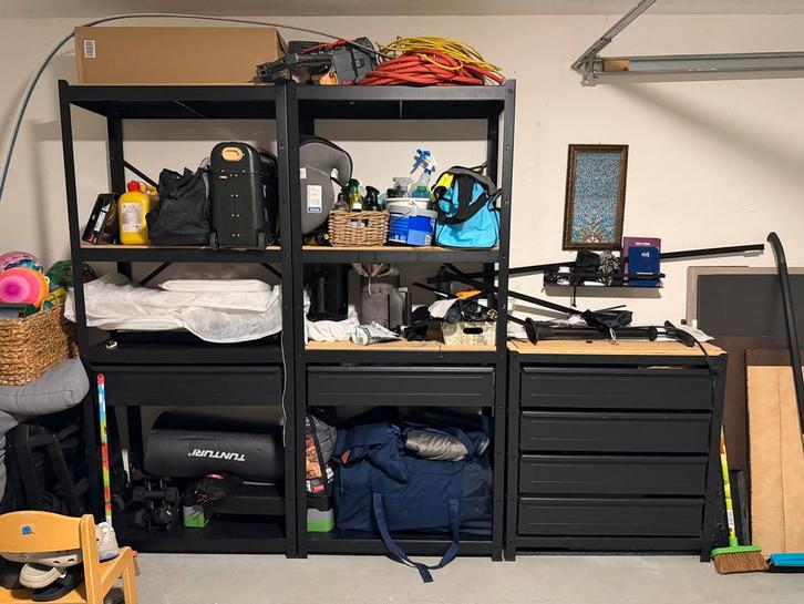 Ikea bror opbergsysteem, Huis en Inrichting, Kasten | Stellingkasten, Zo goed als nieuw, Ophalen