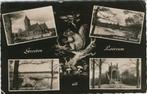 Leersum Groeten uit 4 luik, Verzenden, 1940 tot 1960, Gelopen, Utrecht