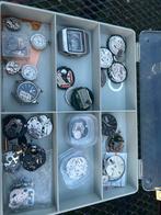 Bakje met vintage Seiko horloge onderdelen, Sieraden, Tassen en Uiterlijk, Horloges | Dames, Ophalen of Verzenden, Gebruikt, Staal