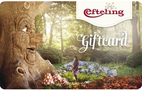 Gezocht: Efteling giftcard, cadeaukaart, kadobon, Tickets en Kaartjes, Kortingen en Cadeaubonnen, Eén persoon, Pretpark, Cadeaubon