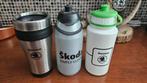 SKODA bidons en drinkbeker, Ophalen, Zo goed als nieuw