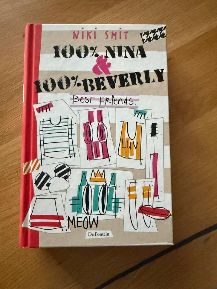 Niki Smit - 100% Nina & 100% Beverly, Boeken, Kinderboeken | Jeugd | 10 tot 12 jaar, Zo goed als nieuw, Ophalen of Verzenden