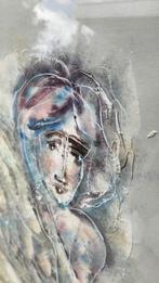 Abstract Schilderij van Calvin Burnett, Ophalen