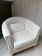 Tullsta fauteuil zonder hoes, Ophalen, Gebruikt, Wit, Stof