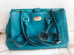 Michael Kors, groene hand- schoudertas, Overige merken, Gebruikt, Ophalen of Verzenden, Leer