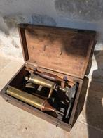 Zeldzaam antieke koperen ebulliometer 1890S in org. Koffer !, Antiek en Kunst, Antiek | Gereedschap en Instrumenten, Ophalen of Verzenden