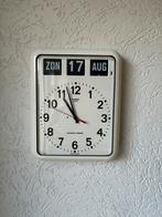 Twemco Quartz Automatic Calendar Klok Volkalender Wandklok, Huis en Inrichting, Woonaccessoires | Klokken, Ophalen of Verzenden