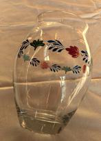 Glazen bloemenvaas Boerenbont motief, Huis en Inrichting, Ophalen, Overige kleuren, Minder dan 50 cm, Glas