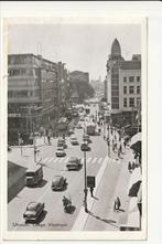 UTRECHT LANGE VIESTRAAT DRUK VERKEER LEYLAND STADSBUSSEN, Verzamelen, Ophalen of Verzenden, 1960 tot 1980, Gelopen, Gelderland