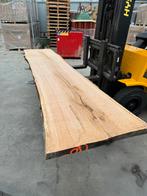 Mooie eiken barbladem boomstambladen 310x65x6 cm, Tuin en Terras, Ophalen, Zo goed als nieuw, 250 cm of meer, Planken