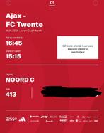 Ajax-Twente vak 413 2e ring, Eén persoon