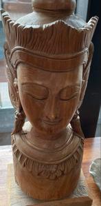 Houten Boeddha Beeld, Antiek en Kunst, Ophalen of Verzenden