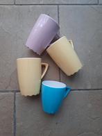 Mepal Rosti: 4 bekers 150/250 ml. geel, roze, blauw, Caravans en Kamperen, Ophalen, Gebruikt