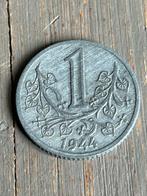 1 Kroon 1944 Bohemen en Moravie, Ophalen of Verzenden, Overige landen, Losse munt