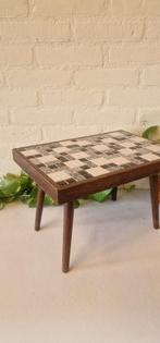 Vintage bijzettafeltje - mozaïek, Ophalen of Verzenden